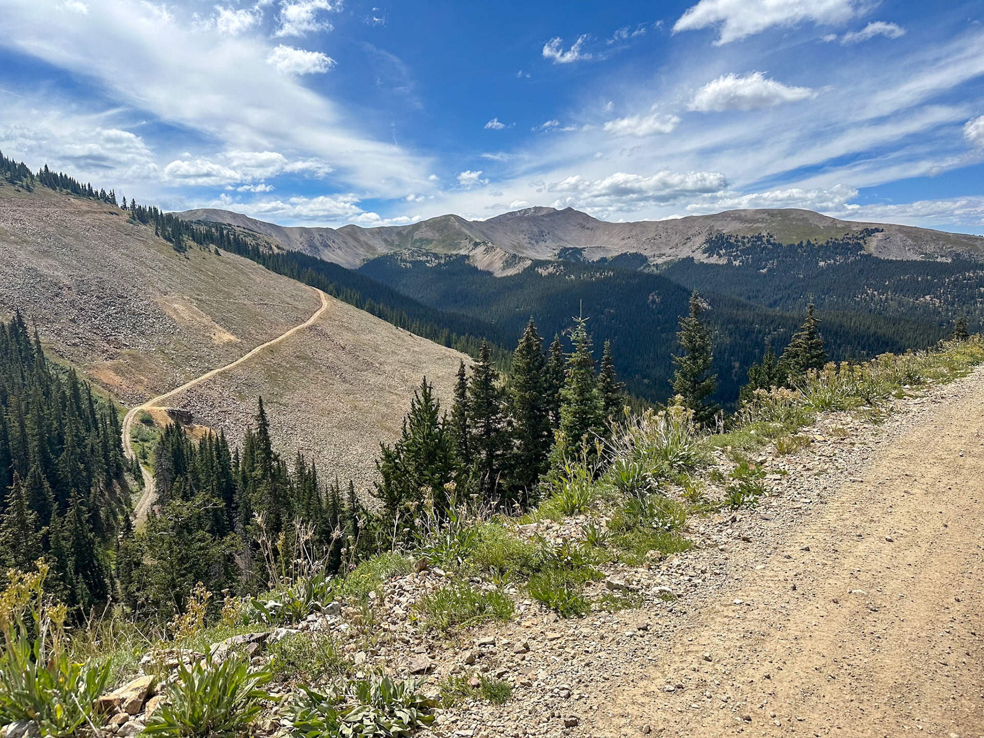 Starting the descent