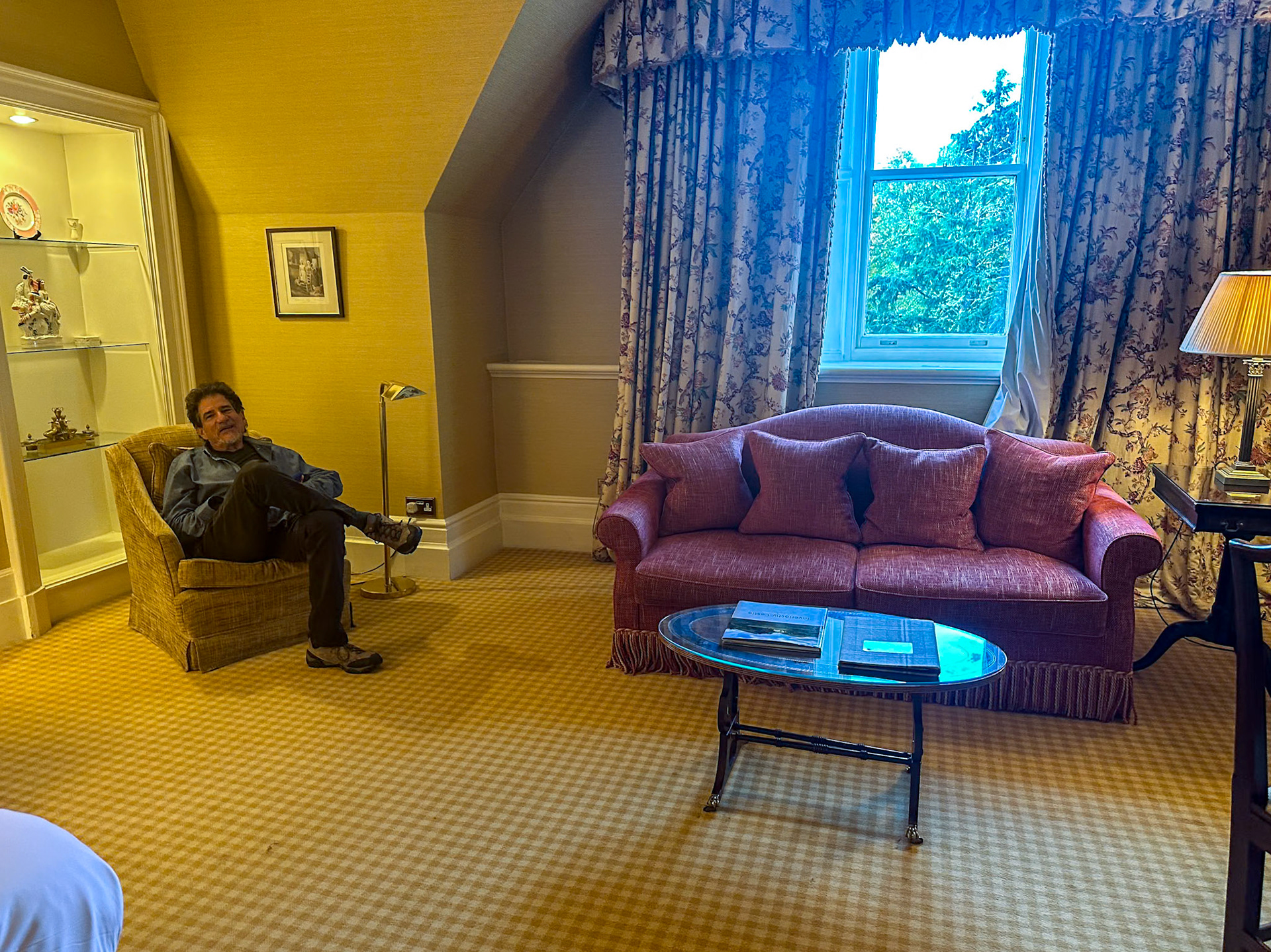 Inverlochy Castle hotel room