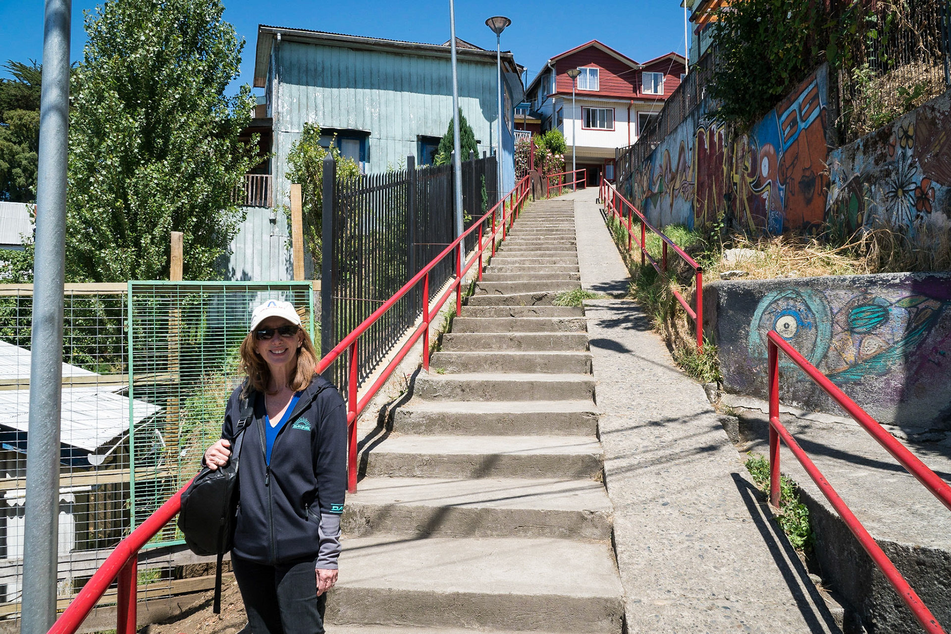 Castro walkway to waterfront