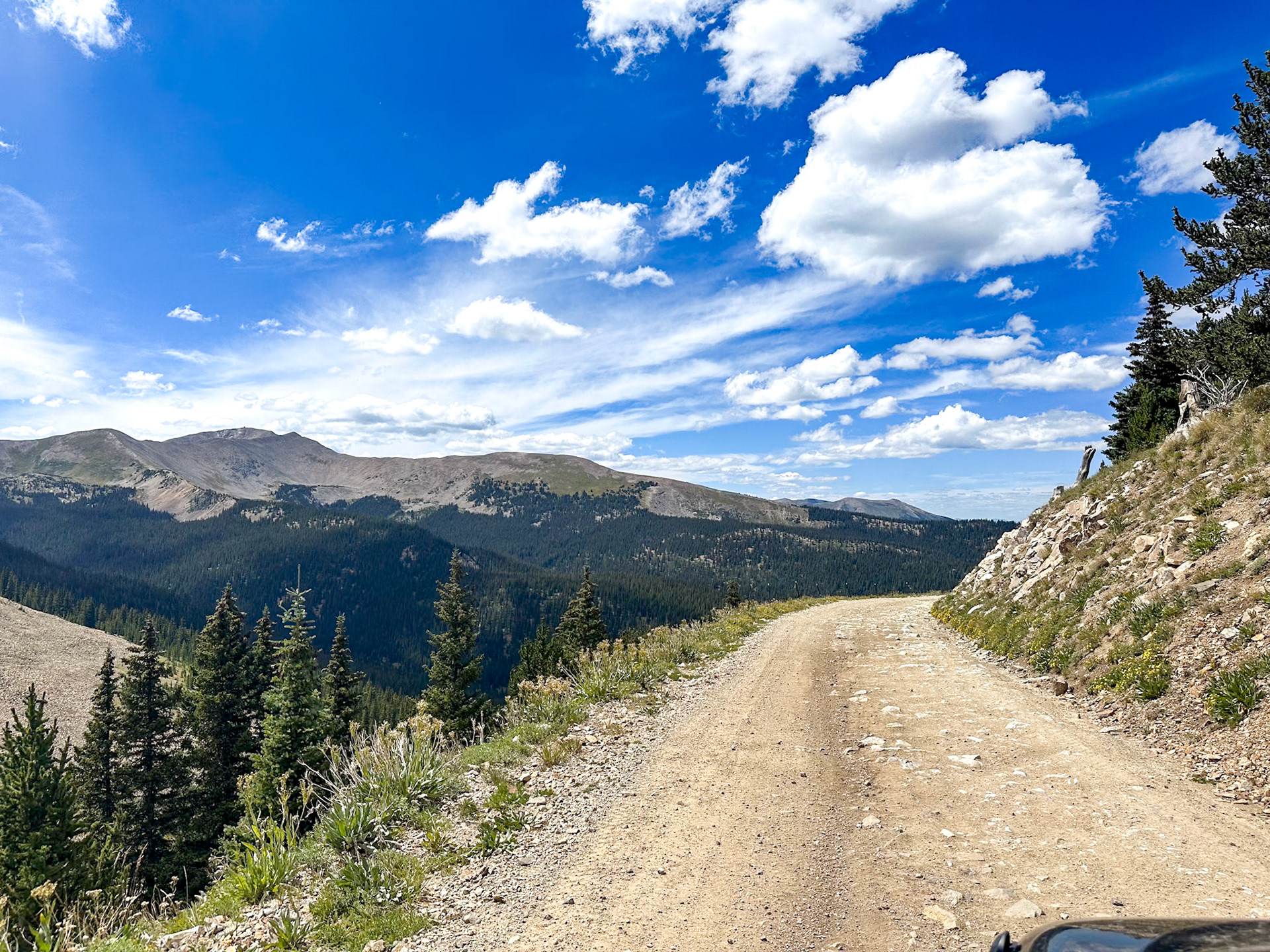 Cumberland Pass, heading to Tin Cup