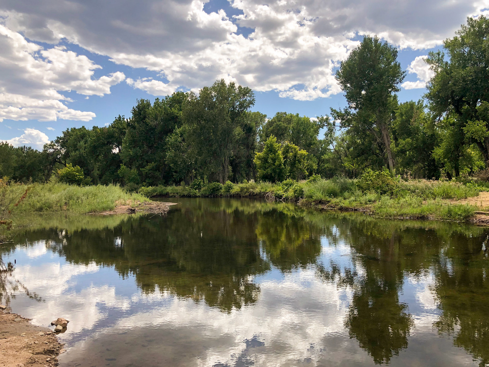 A stop along the South Platte River