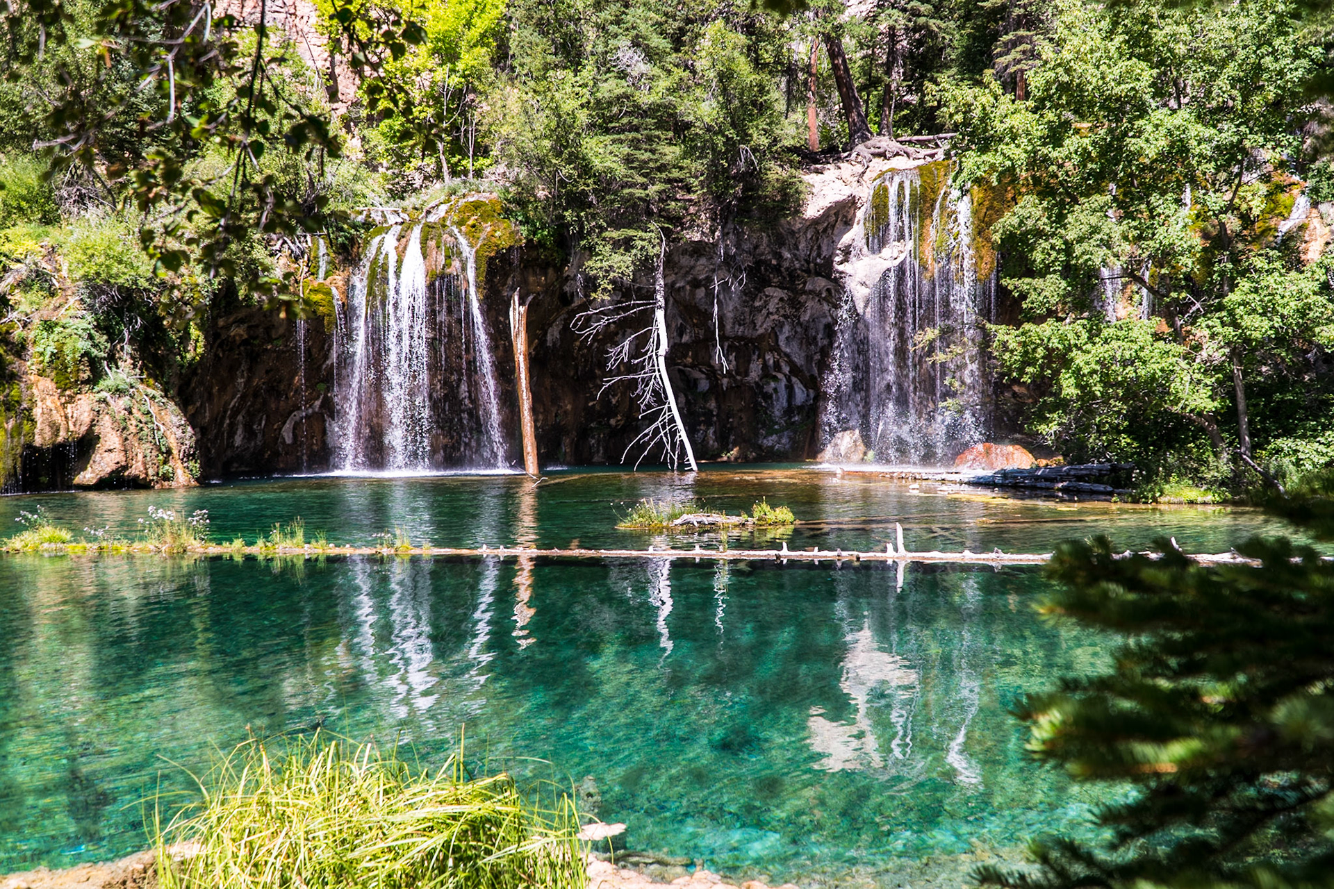 Waterfalls at Hanging Lake
