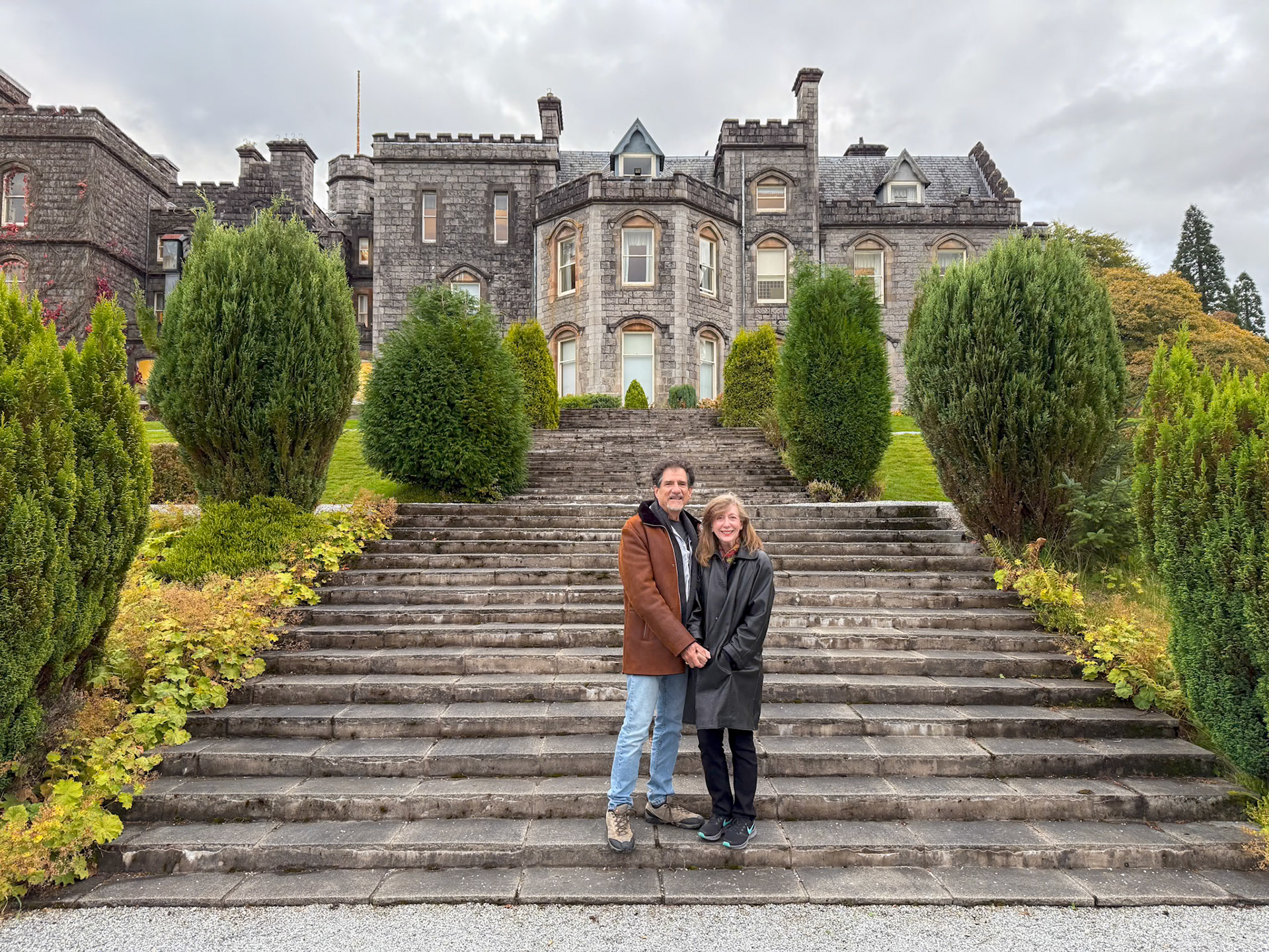 Inverlochy castle gardens