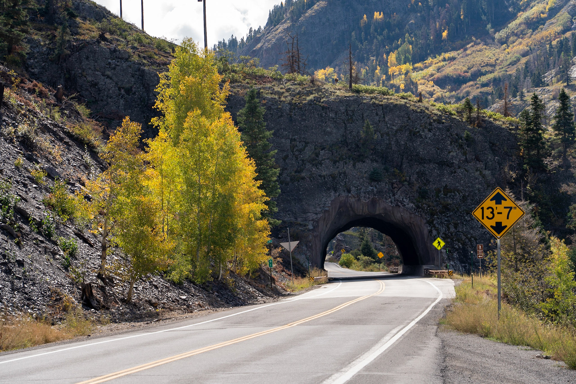 Along the Million Dollar Highway