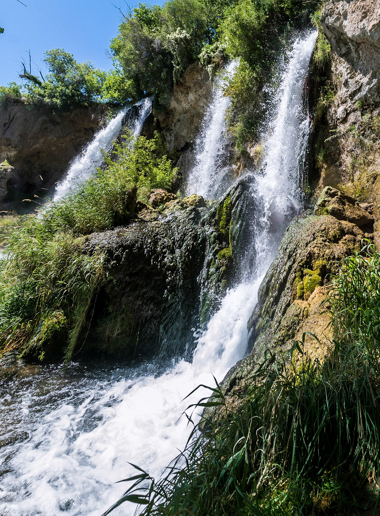 Waterfalls at Rifle Falls State Park