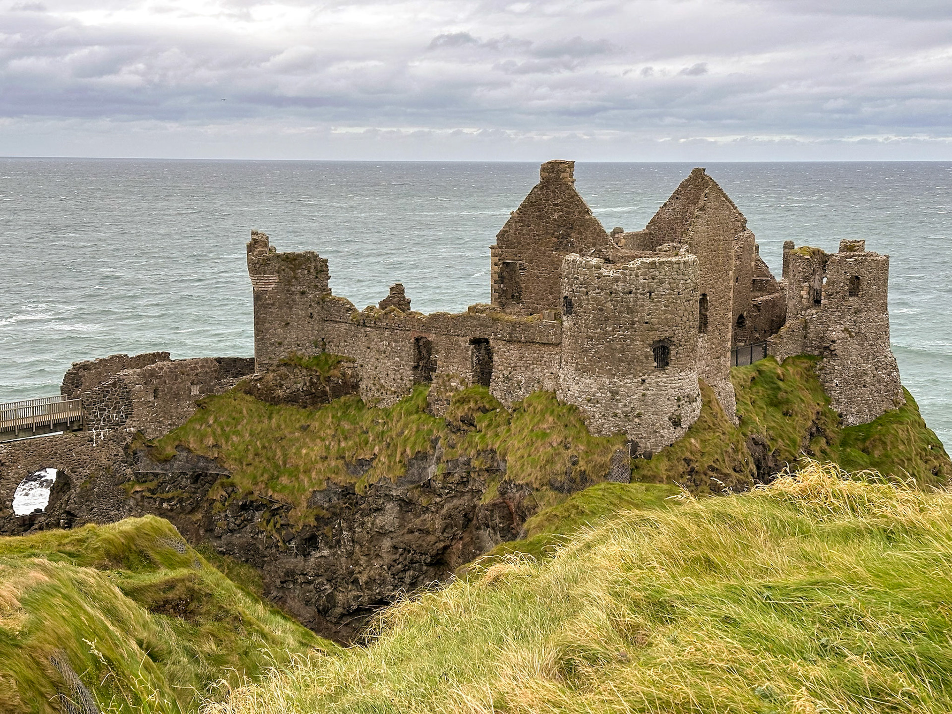Medieval Dunluce Castle