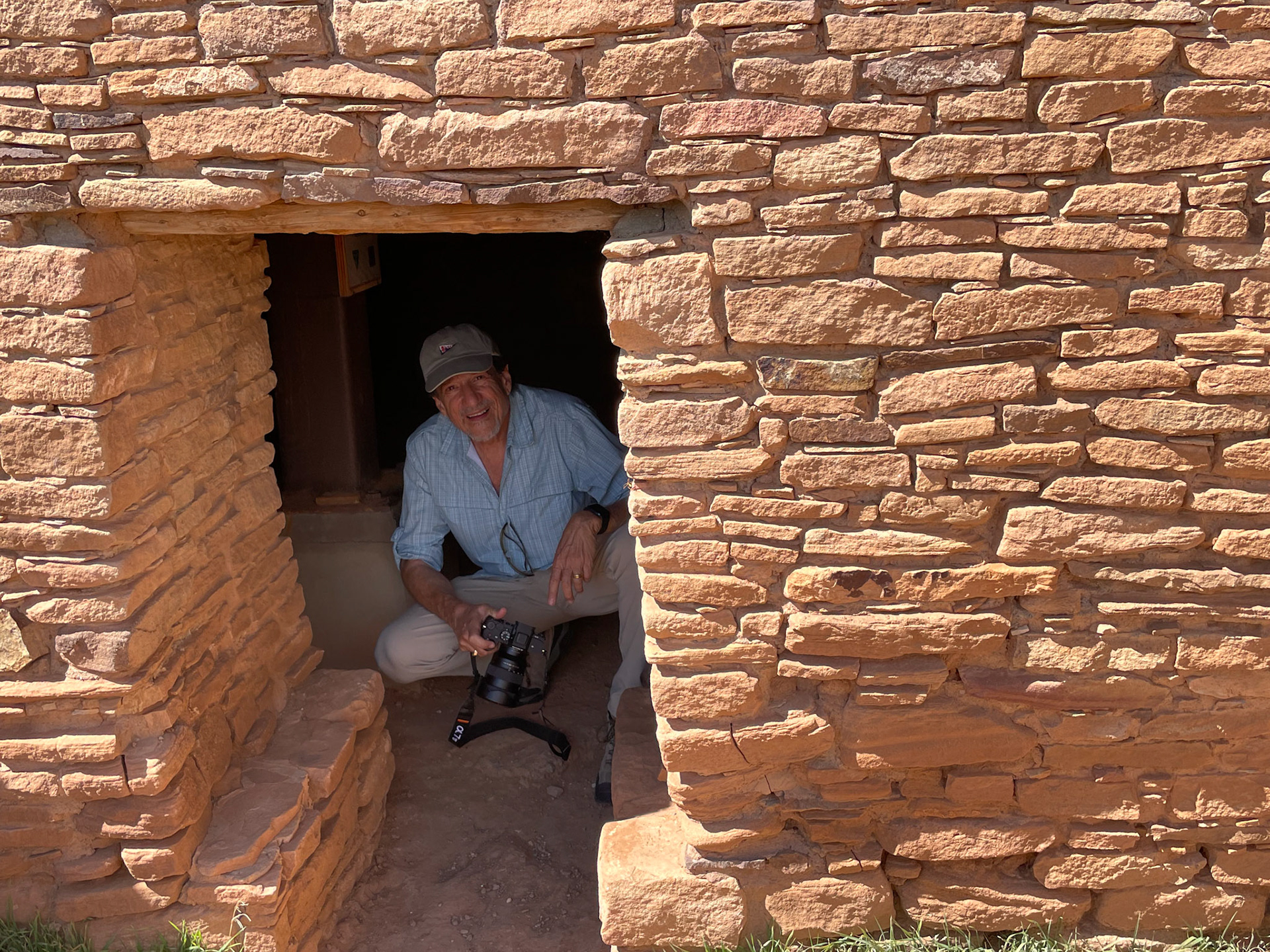 3' entry to the Lowry Peublo Kiva