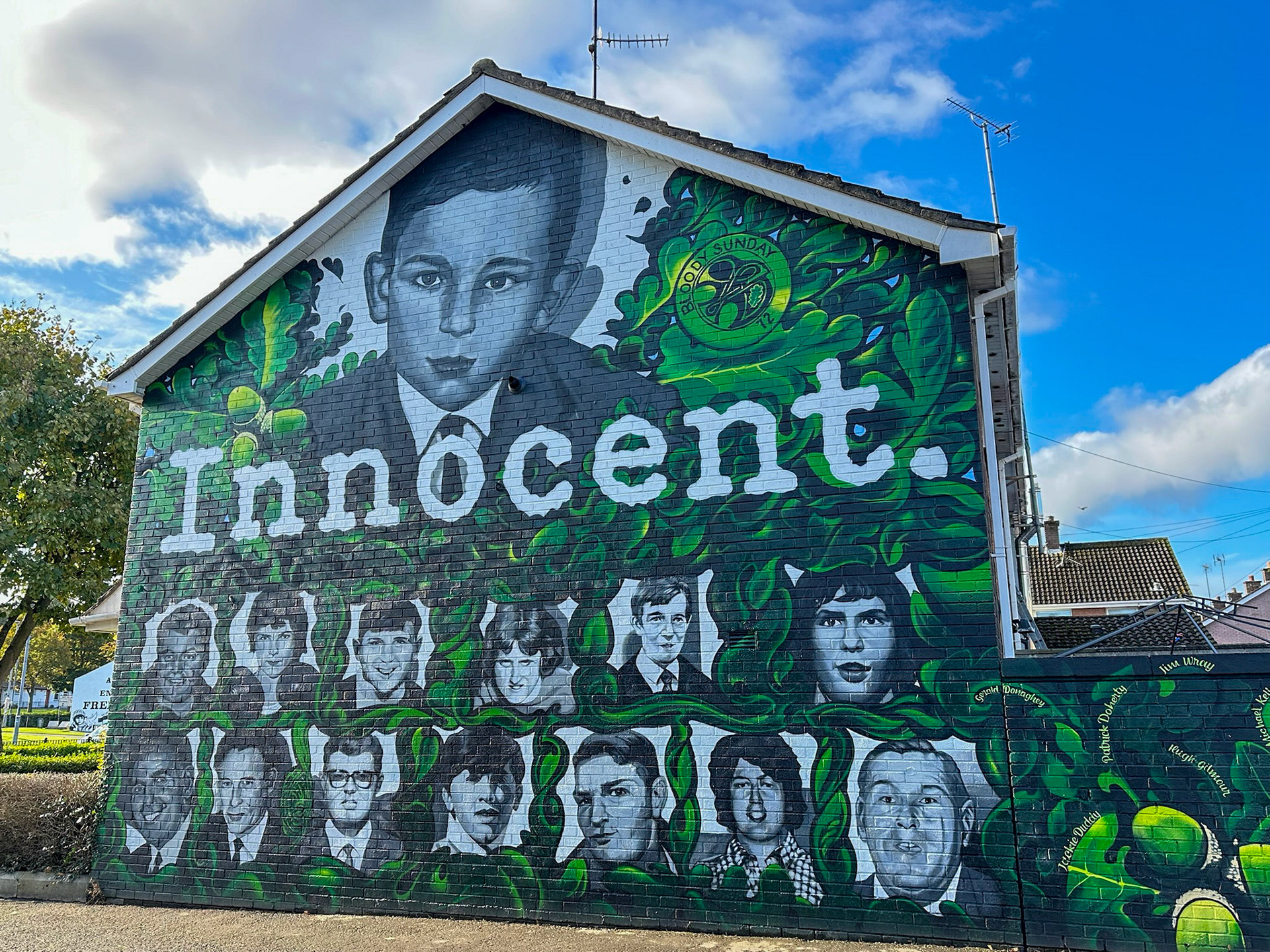 Bloody Sunday murals