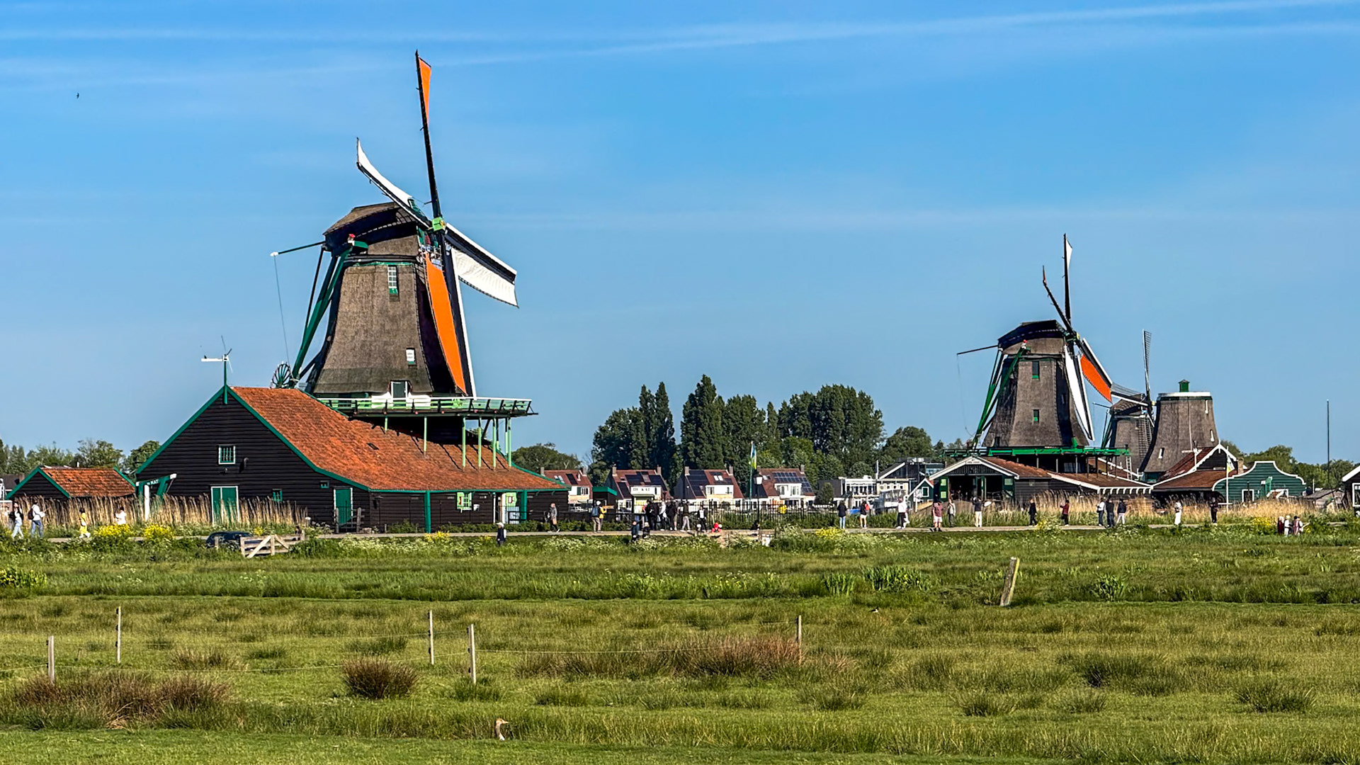 Zaanse Schans windmills