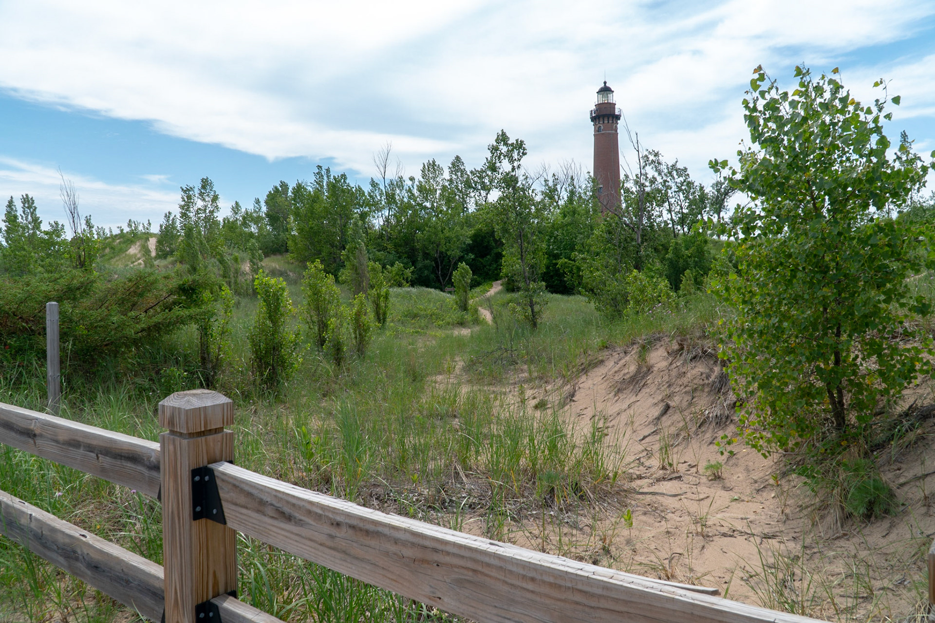 Little Sable Point Lighthouse in Silver Lake State Park