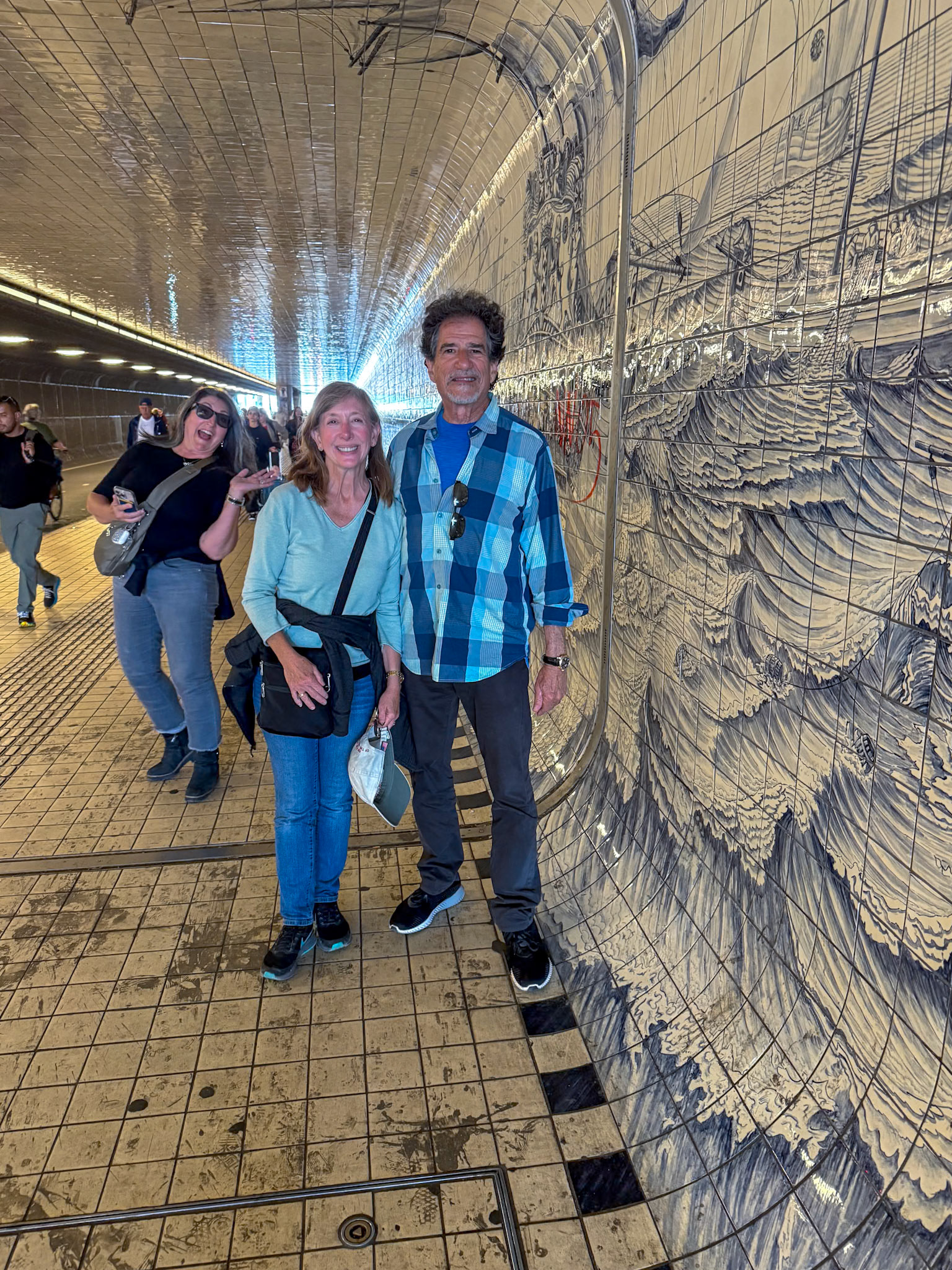 Tunnel to the train station