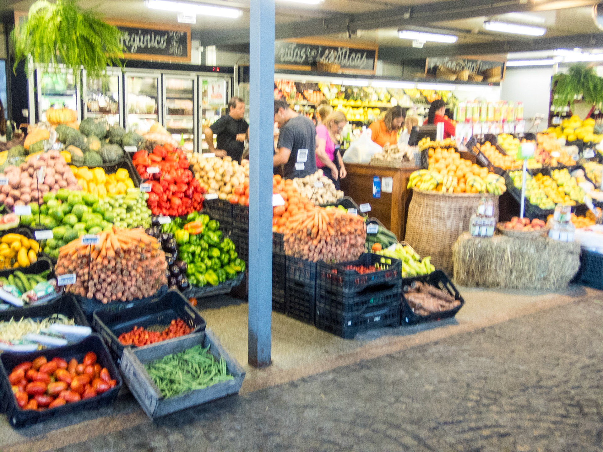 Agriculture market in Montevideo