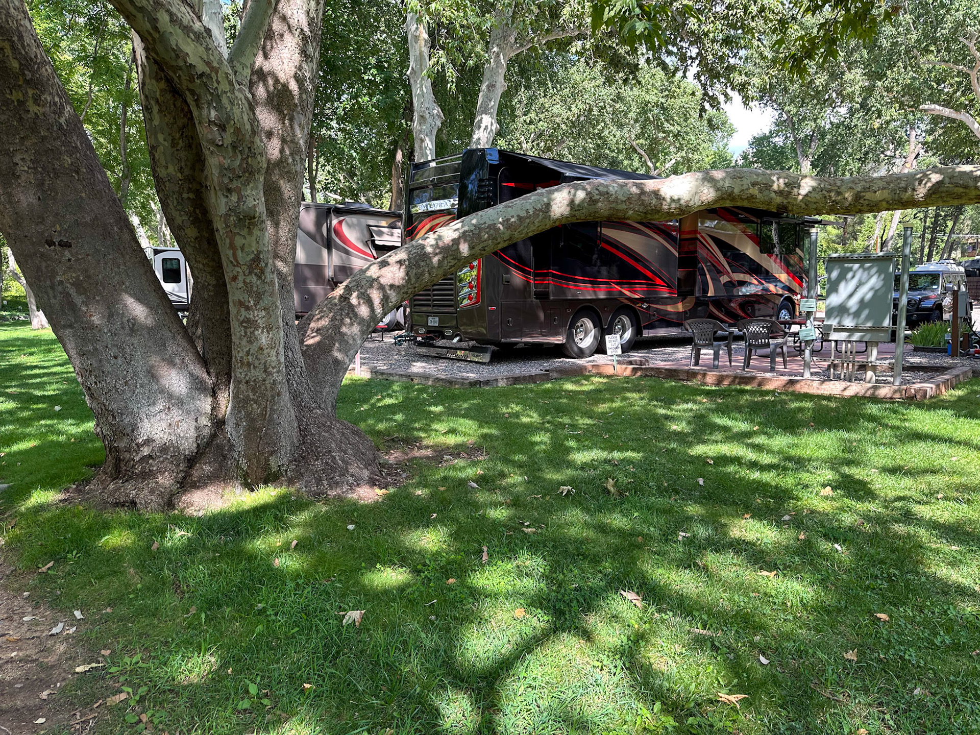 Our Rancho Sedona campsite