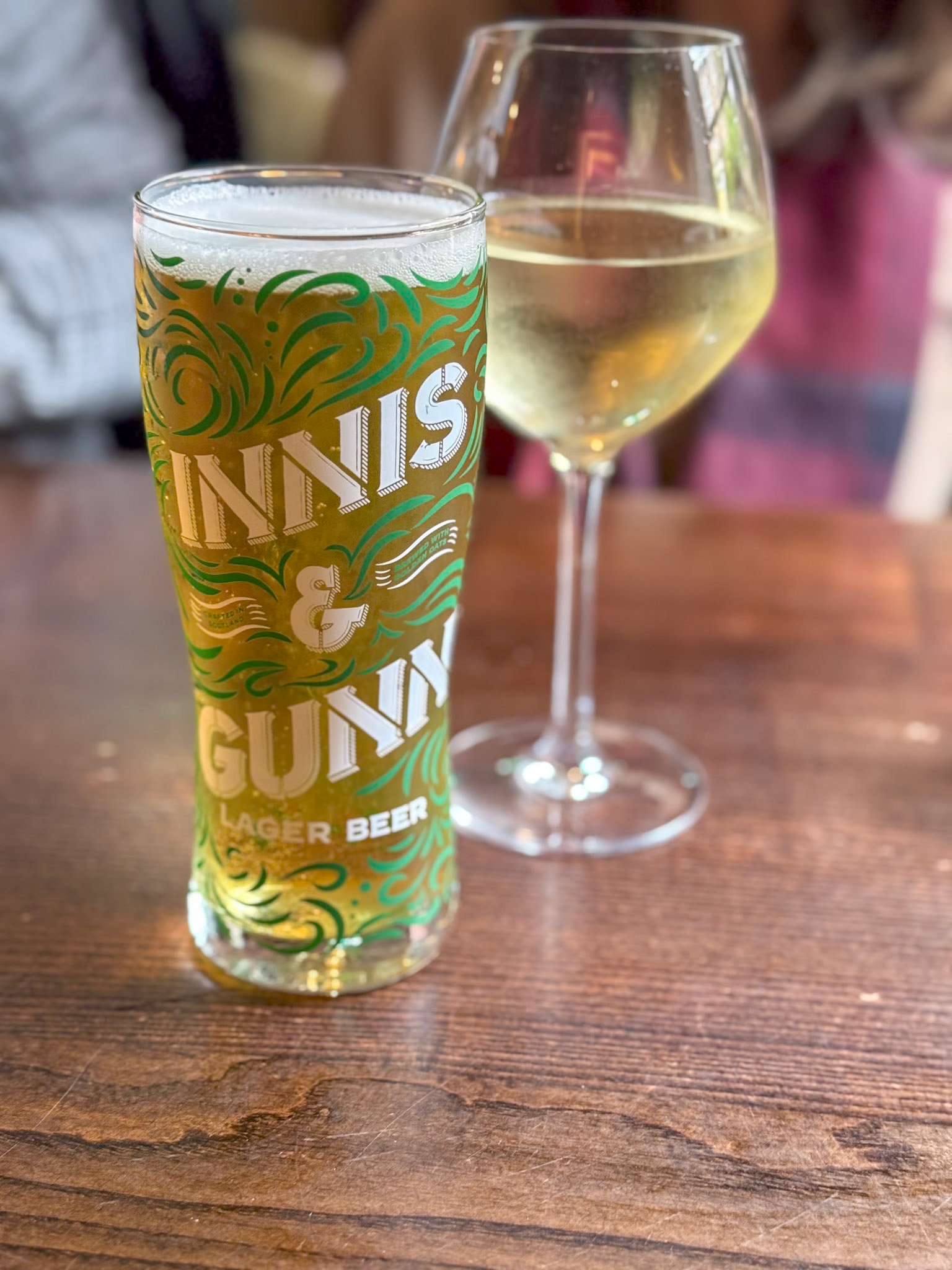 Sheep Heid Inn for lunch and brew