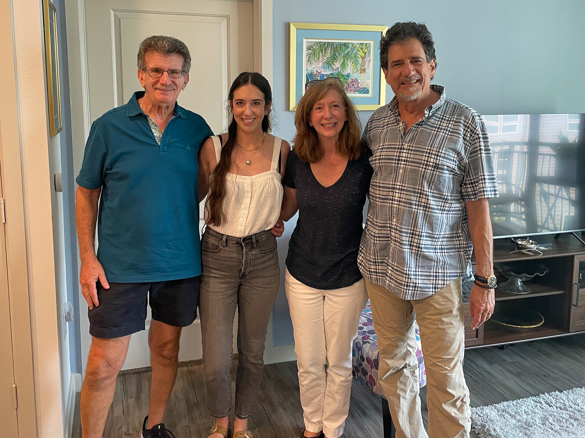 Paul, Rachel, Darron, and Terry