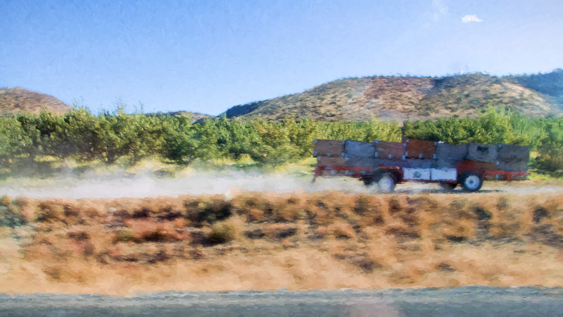 Apple cart Washington State