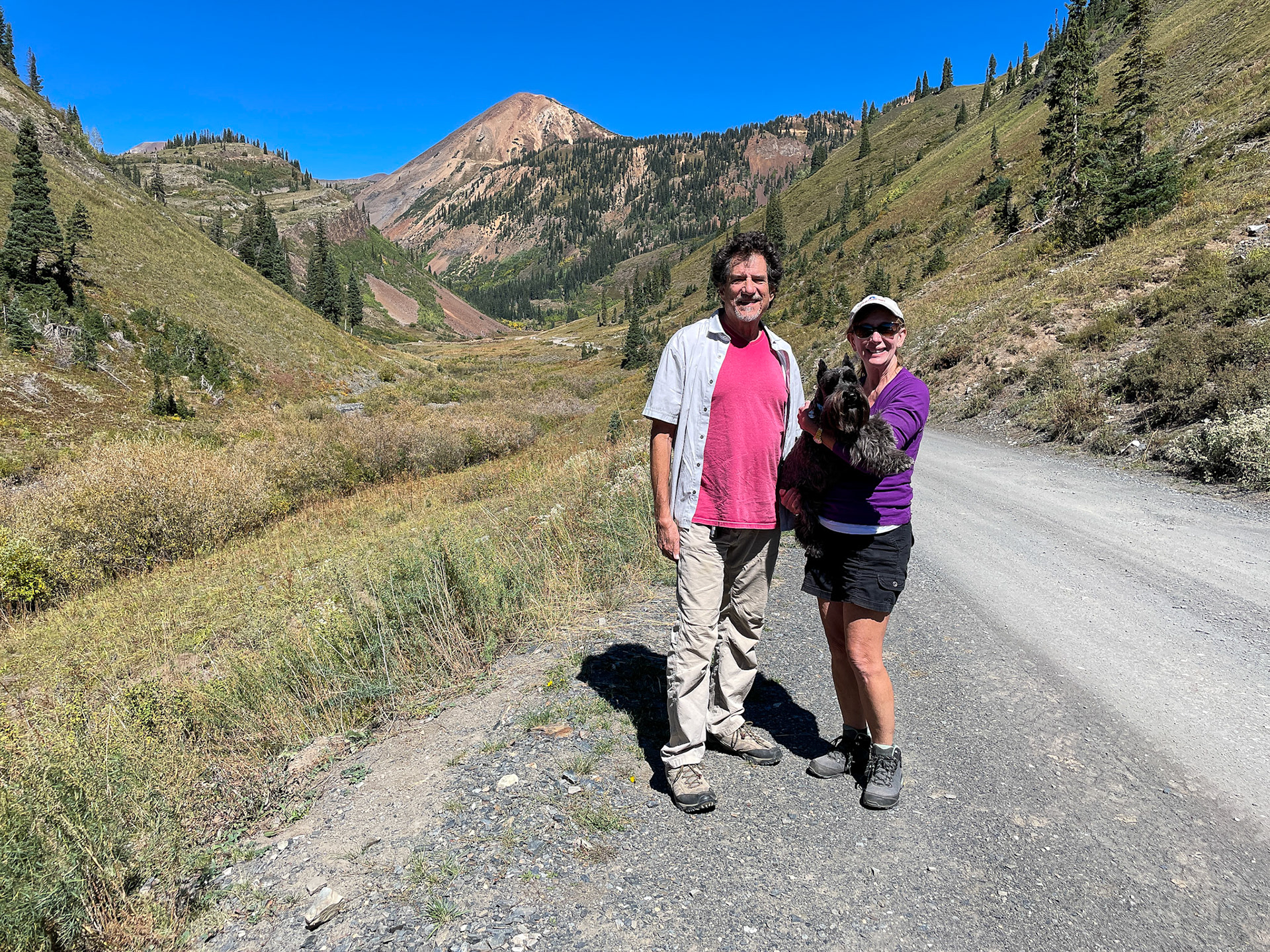 On the way to Paradise Divide