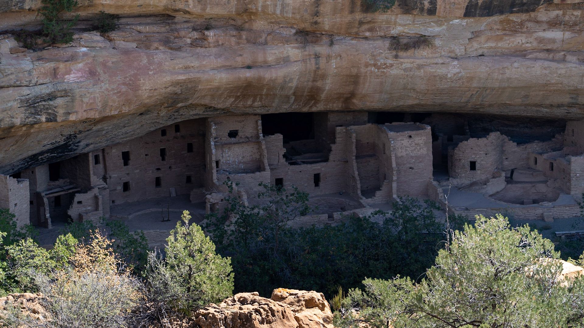 Spruce House at Mesa Verde was 3rd largest cliff dwelling