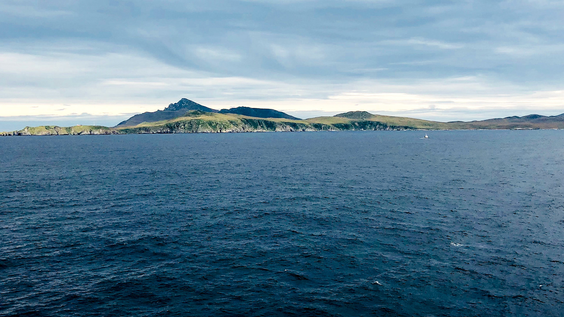 Leaving the protected side of Cape Horn for the Drake Passage