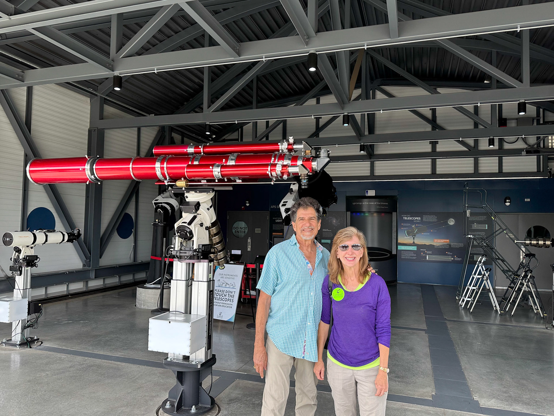 Open Deck scopes at the Lowell Observatory