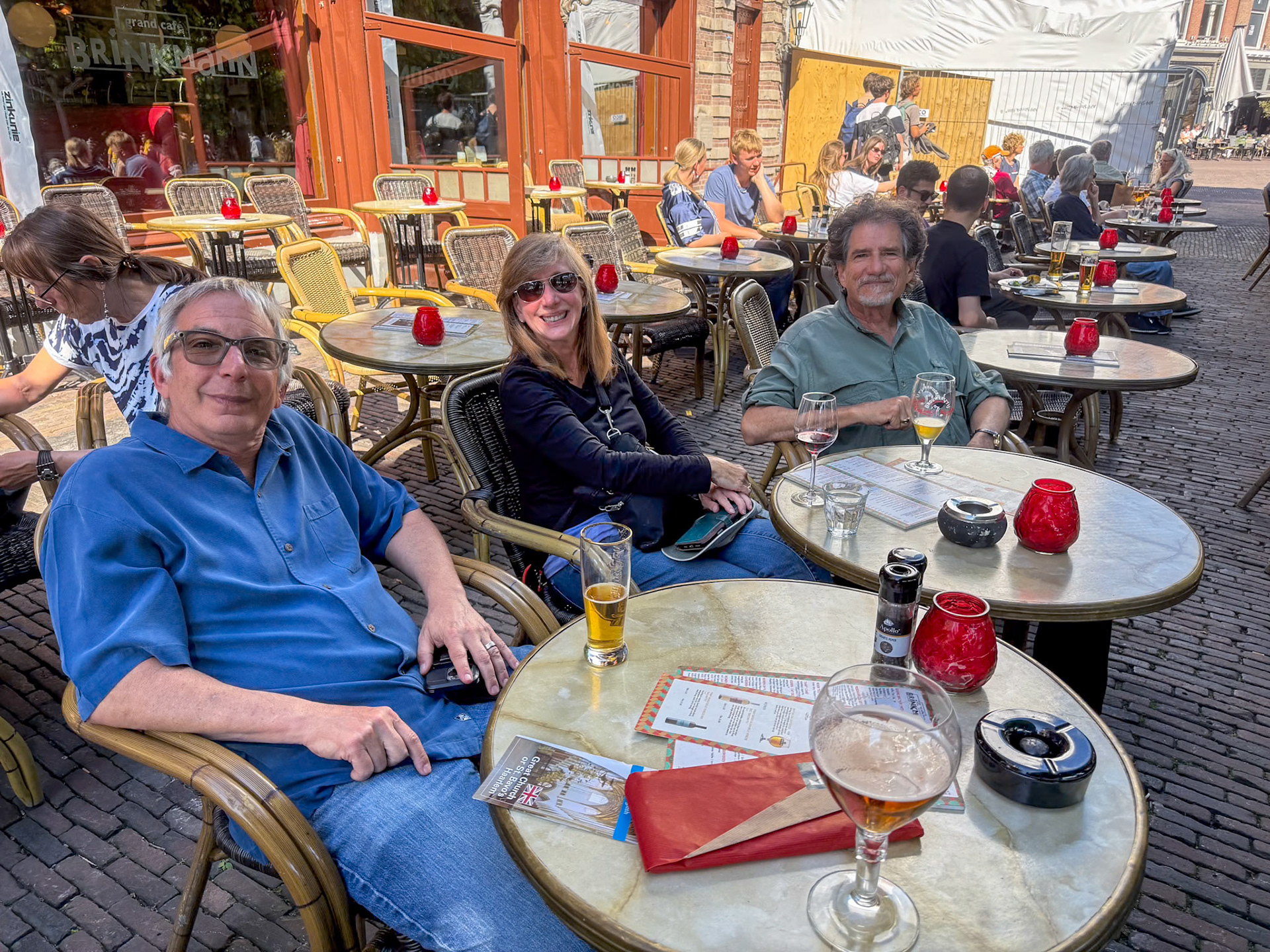 Refreshments on the Haarlem central square