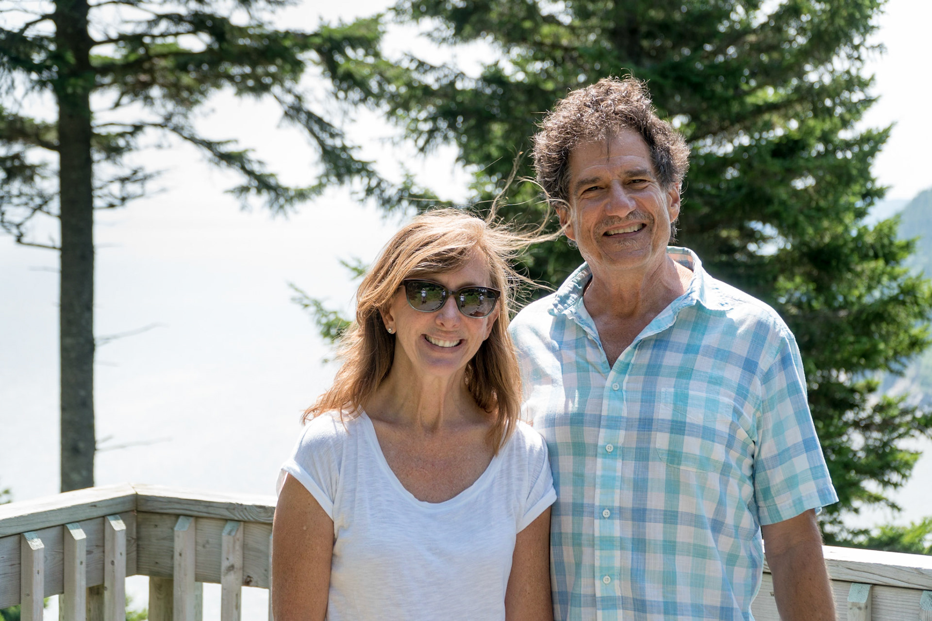A stop along the Fundy Trail