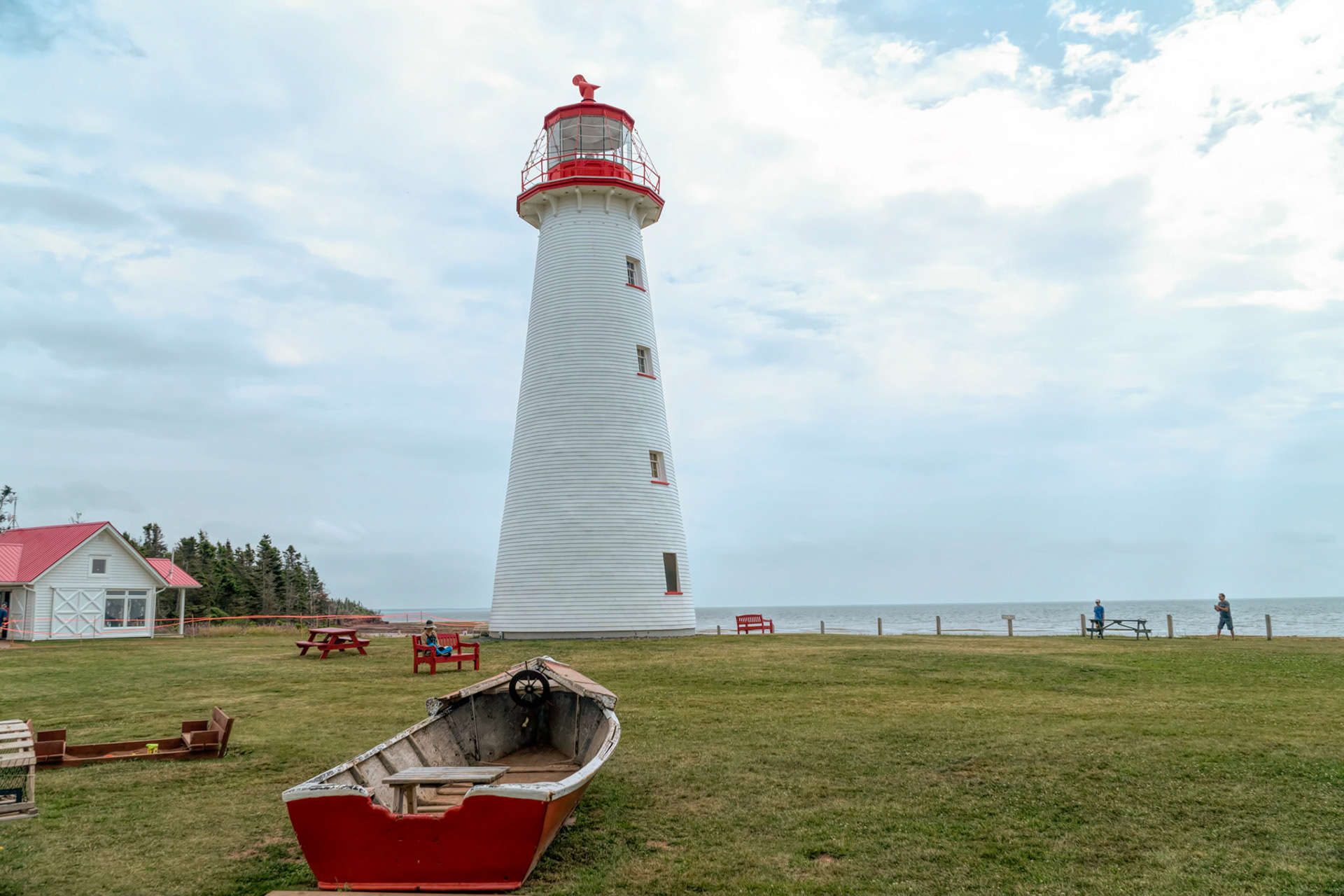 Point Prim lighthouse near Charlottetown, PEI