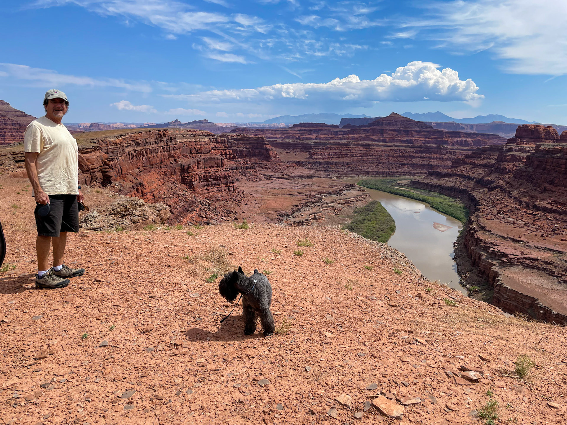 Thelma and Louise Point and the Colorado River below