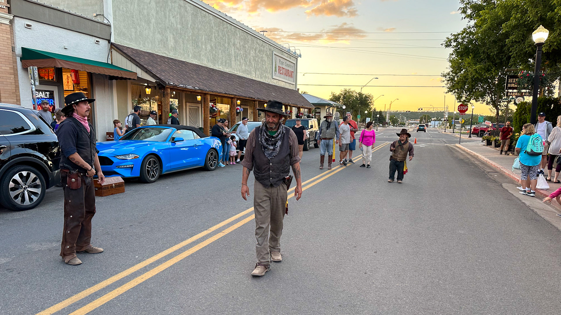 Gunfight in Williams Arizona