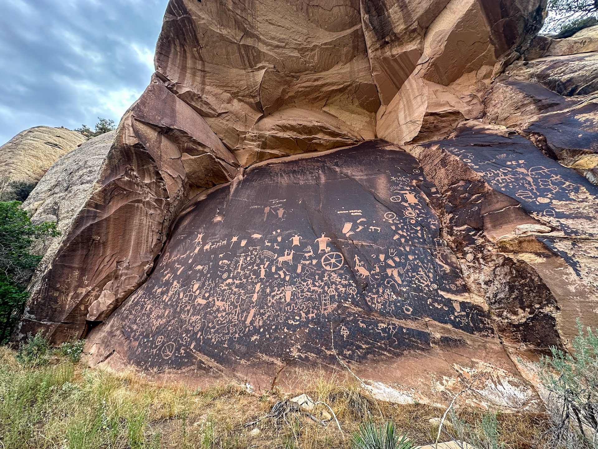 Newspaper Rock petroglyphs