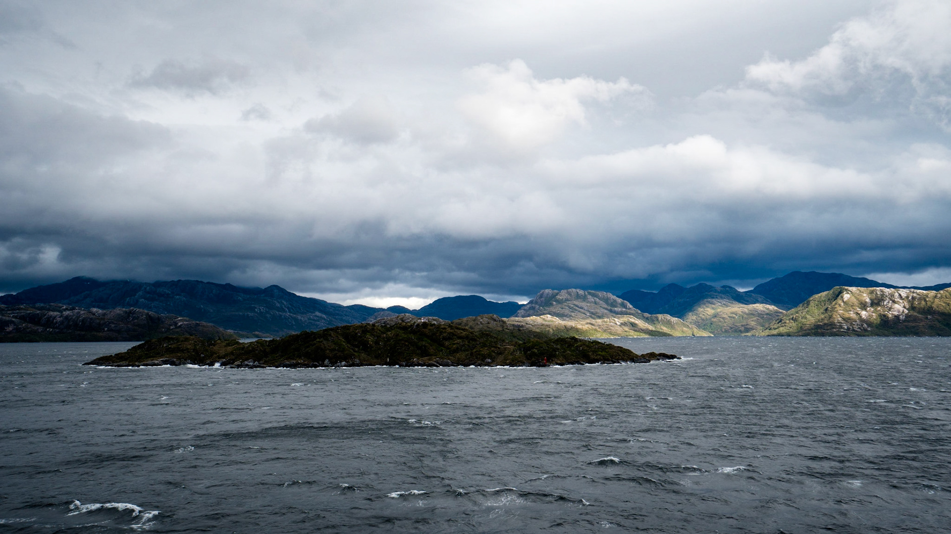 Canal Sarmiento in the Fjords