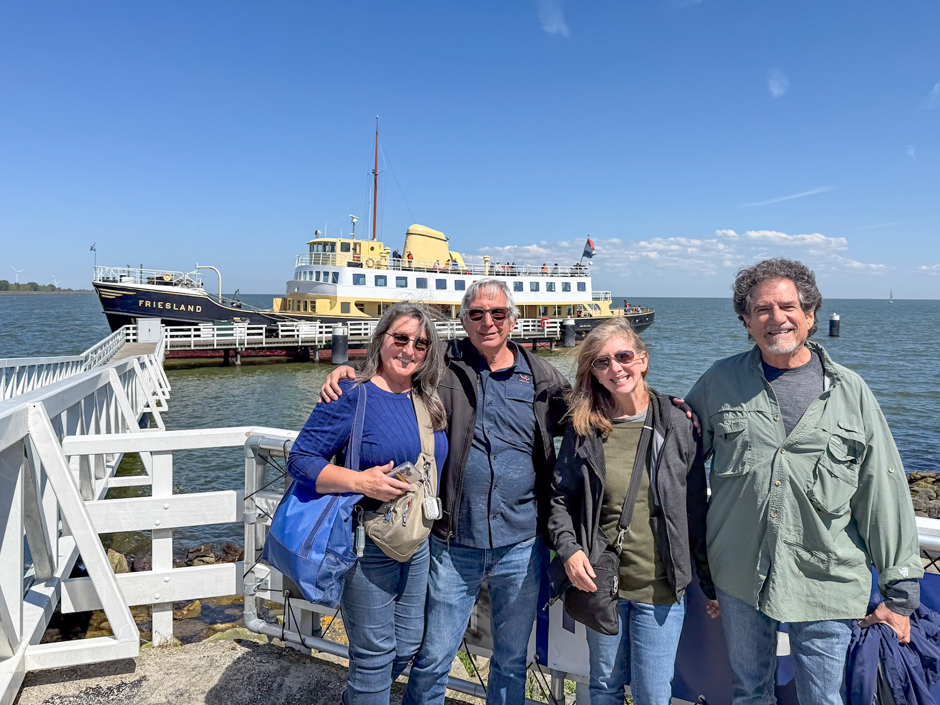 Our ferry to Enkhuizen