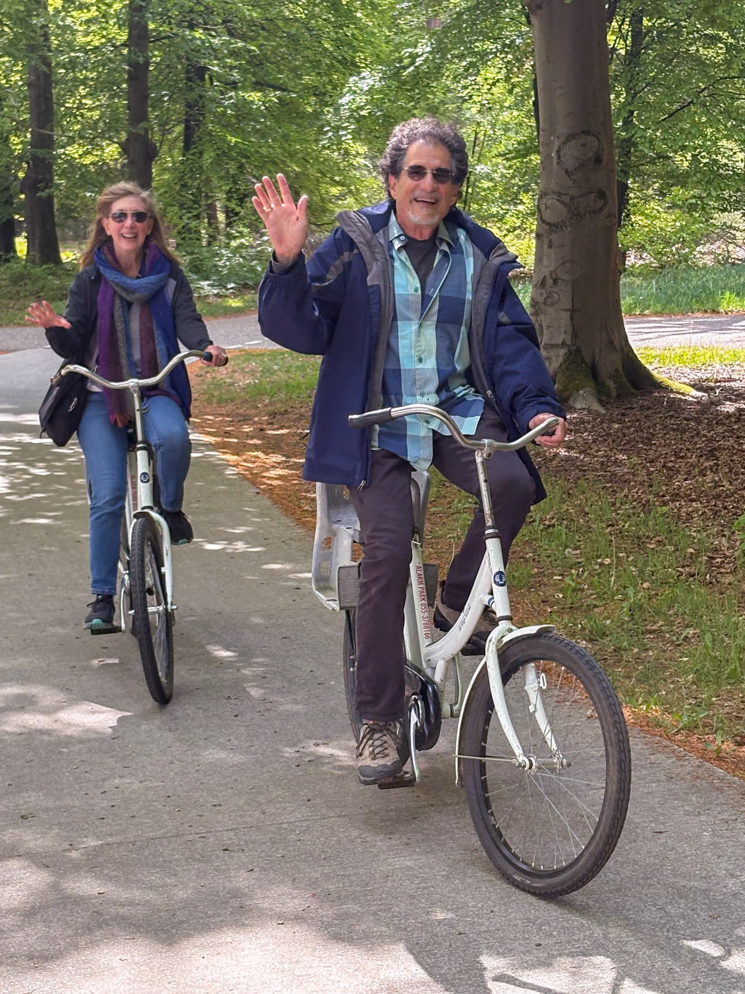 Bike ride thru the Hope Veluwe National Park