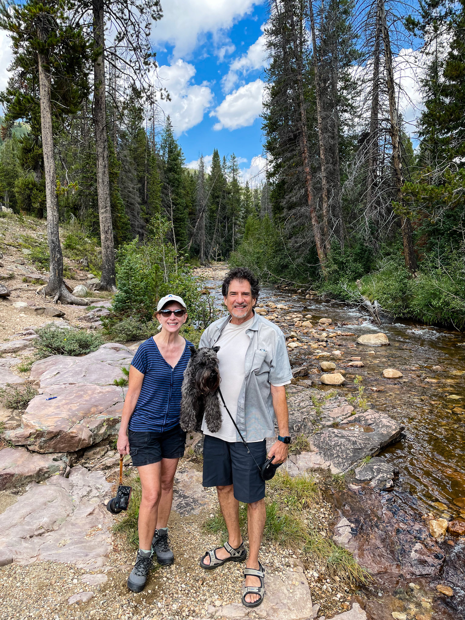 Photo stop along the Provo River