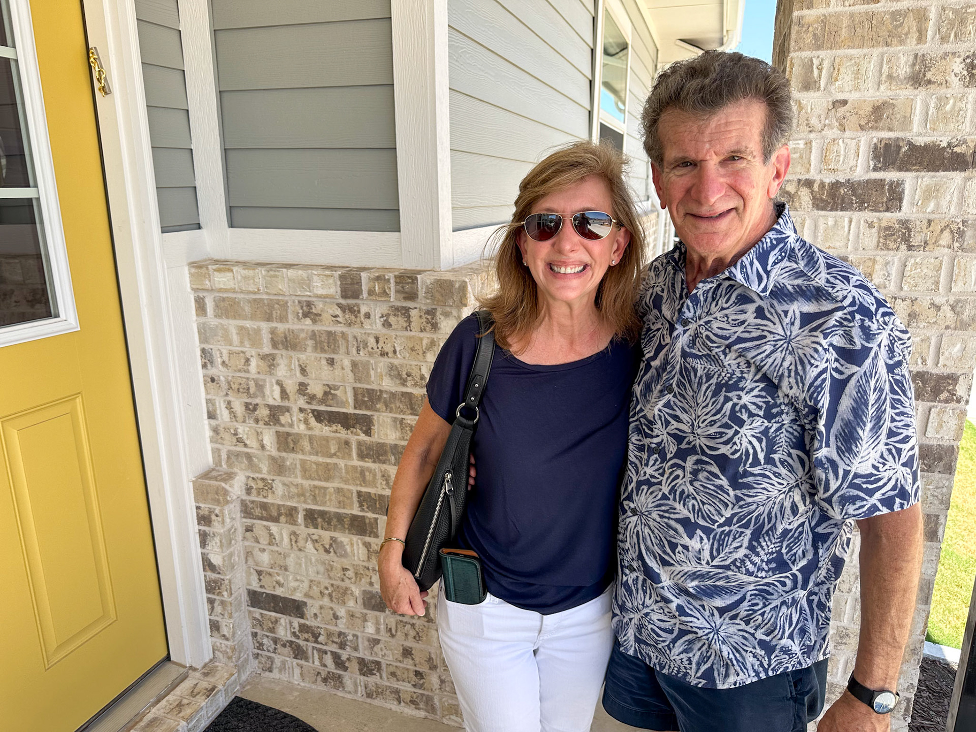 Visiting Paul's new house