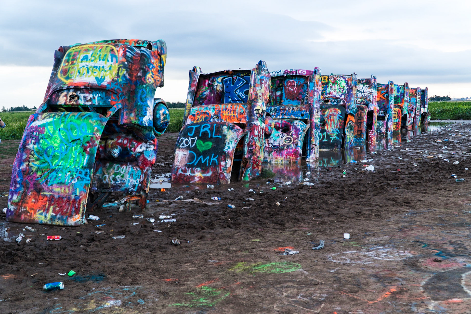 Cadillac Ranch in Amarillo