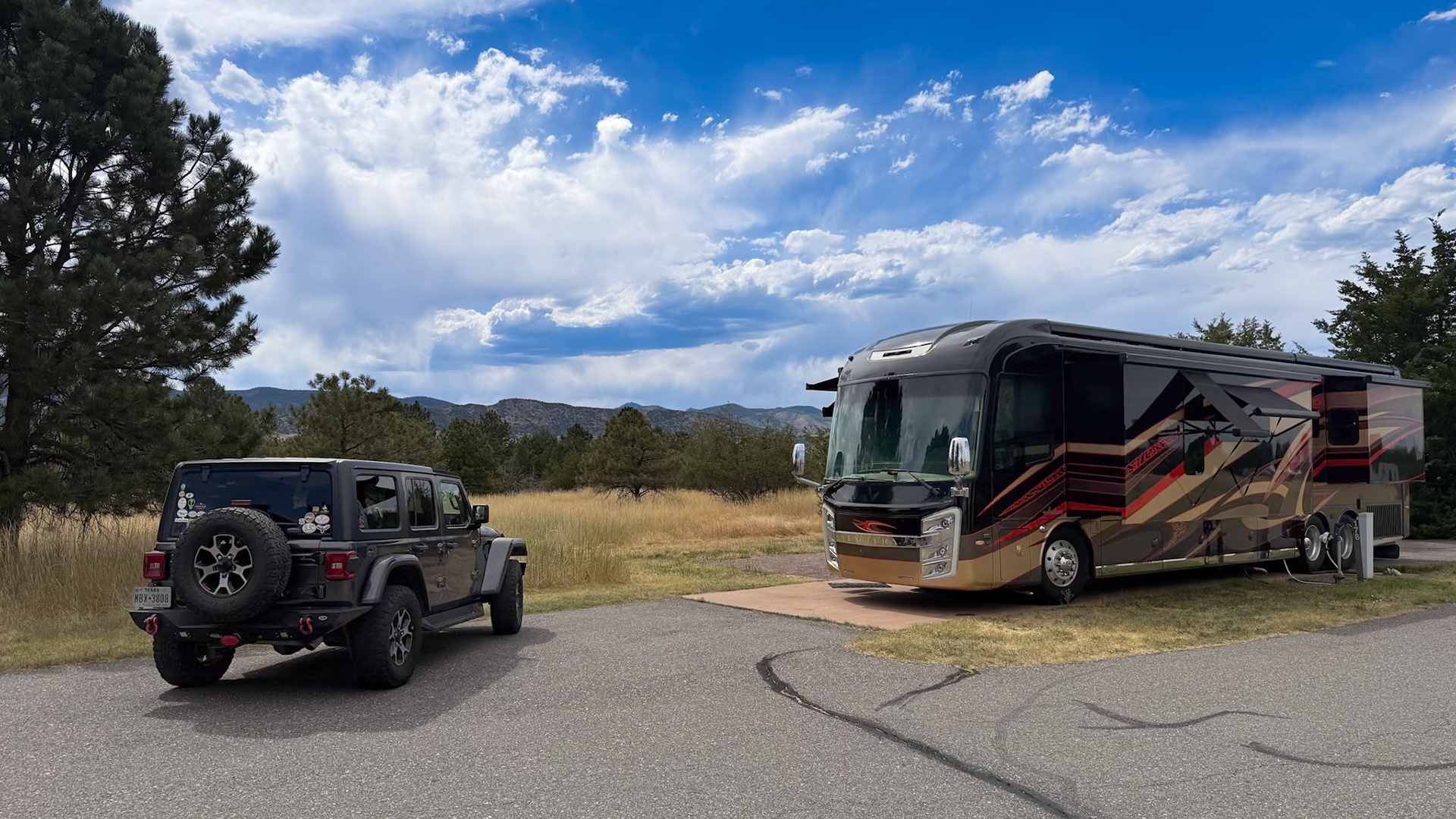 Our campstie at Chatfield SP