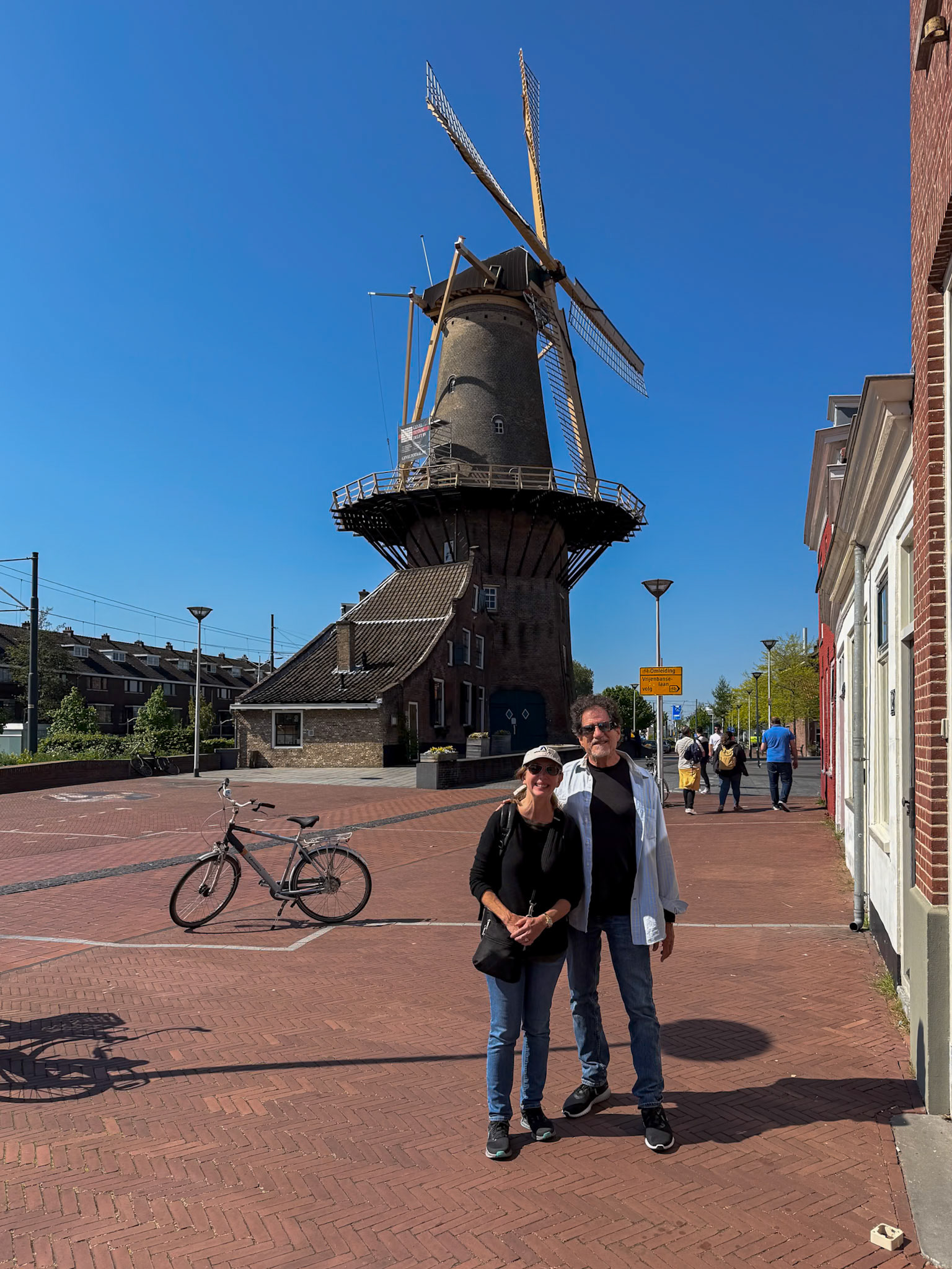 Windmill for milling grain now a restaurant