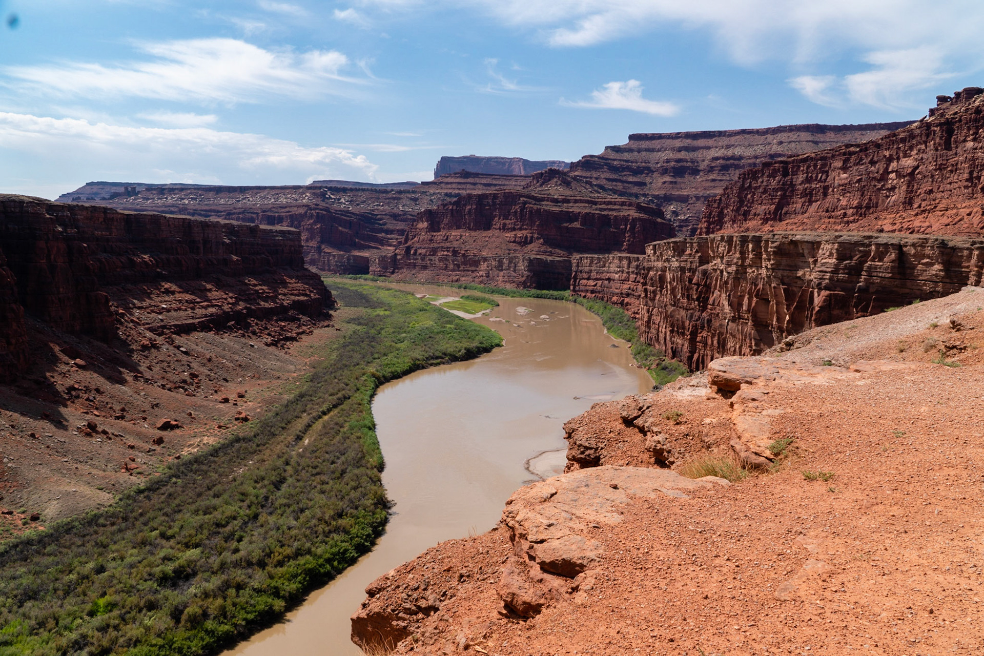 Colorado River below