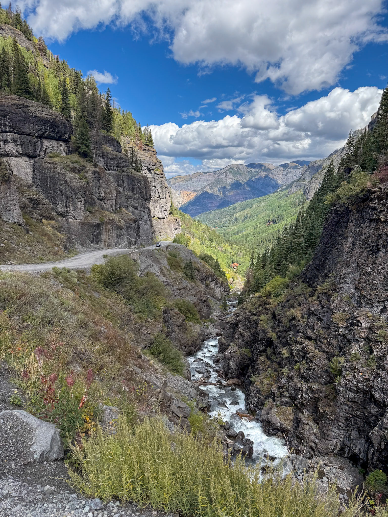 Yankee Boy Trail in Ouray