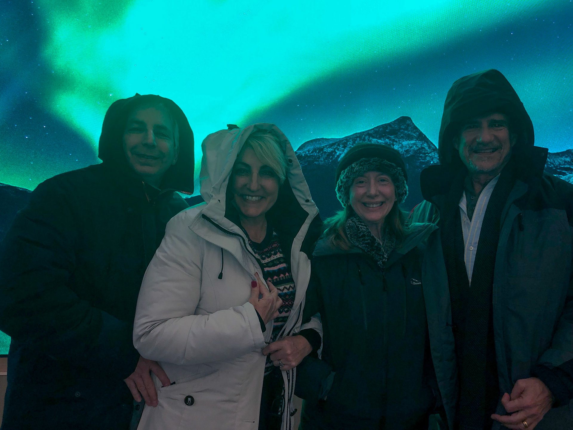 Real picture of the Northern Lights
