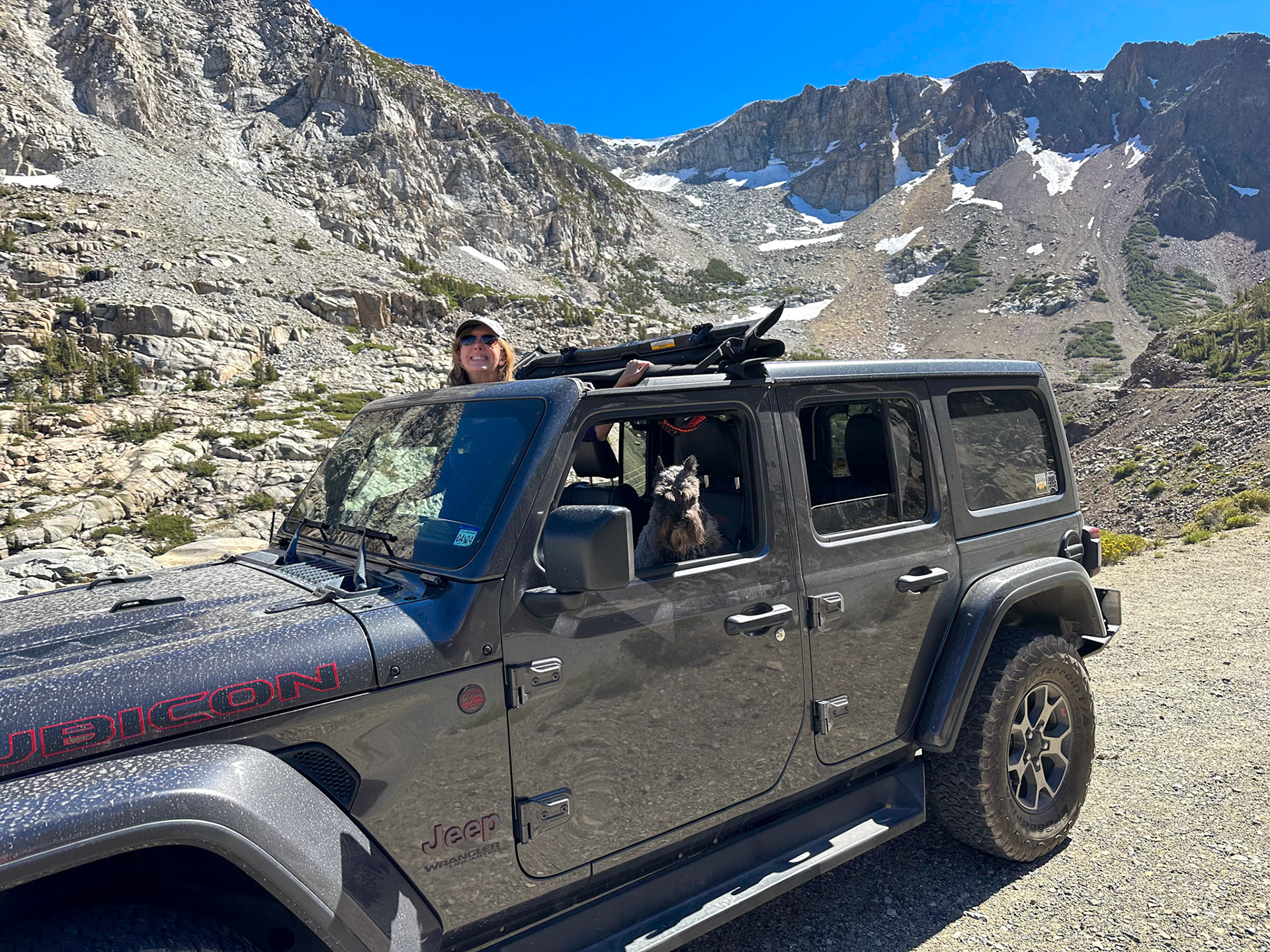Tioga Pass Road in Yosemite NP