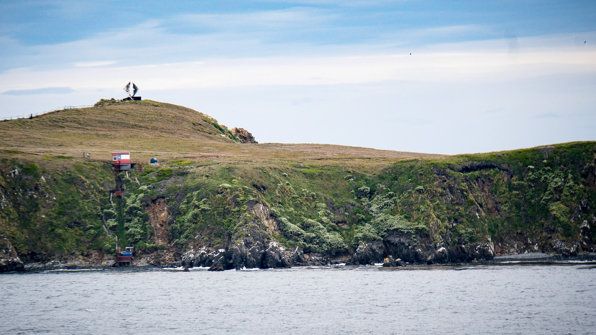 Cape Horn from the protected side of the island