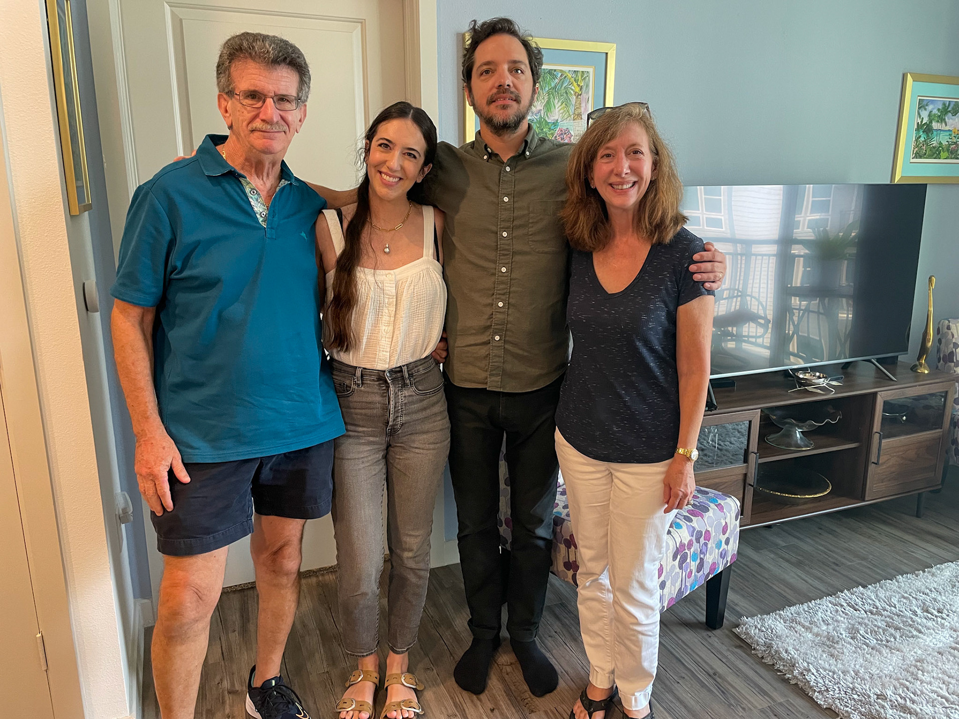 Paul, Rachel, Darron, and Terry