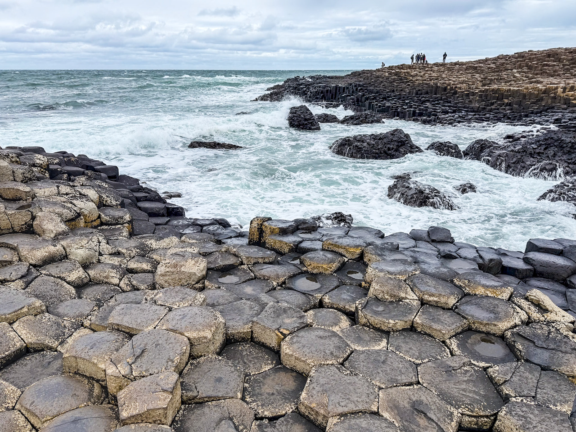 Giants Causeway created by mythical giant