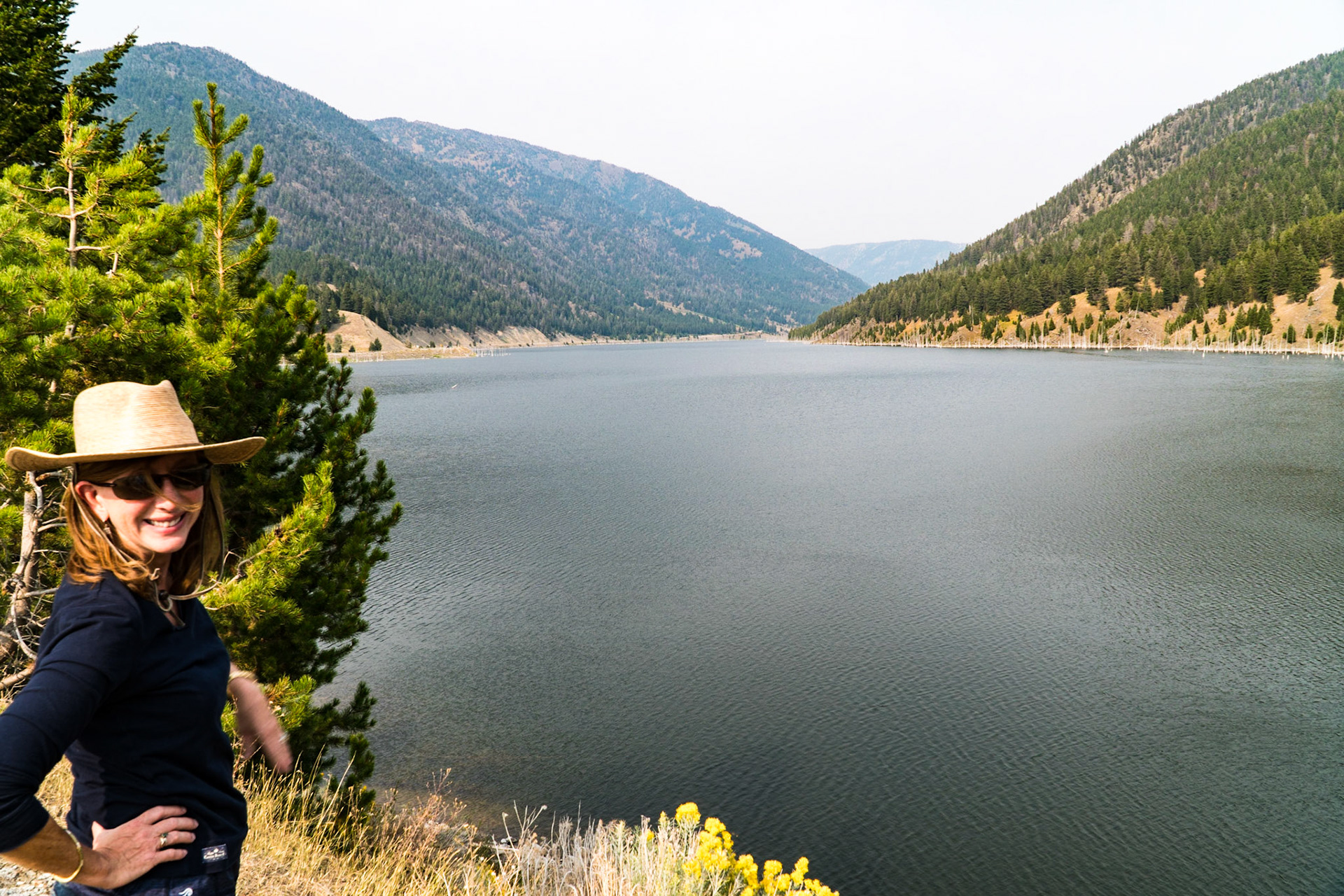 Quake Lake resulted from a 1959 earthquake