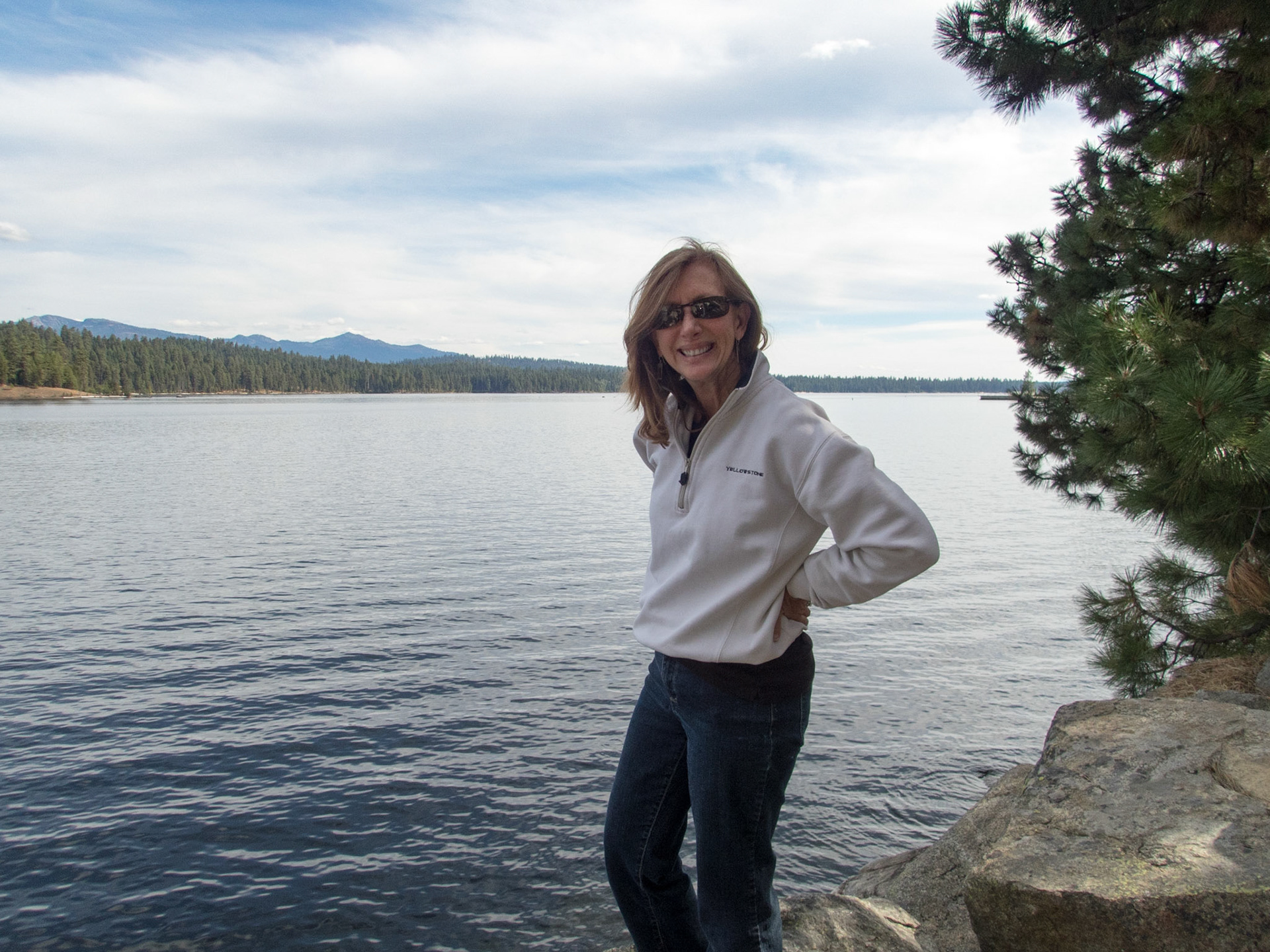 A stop along Warren Wagon Road around Payette Lake