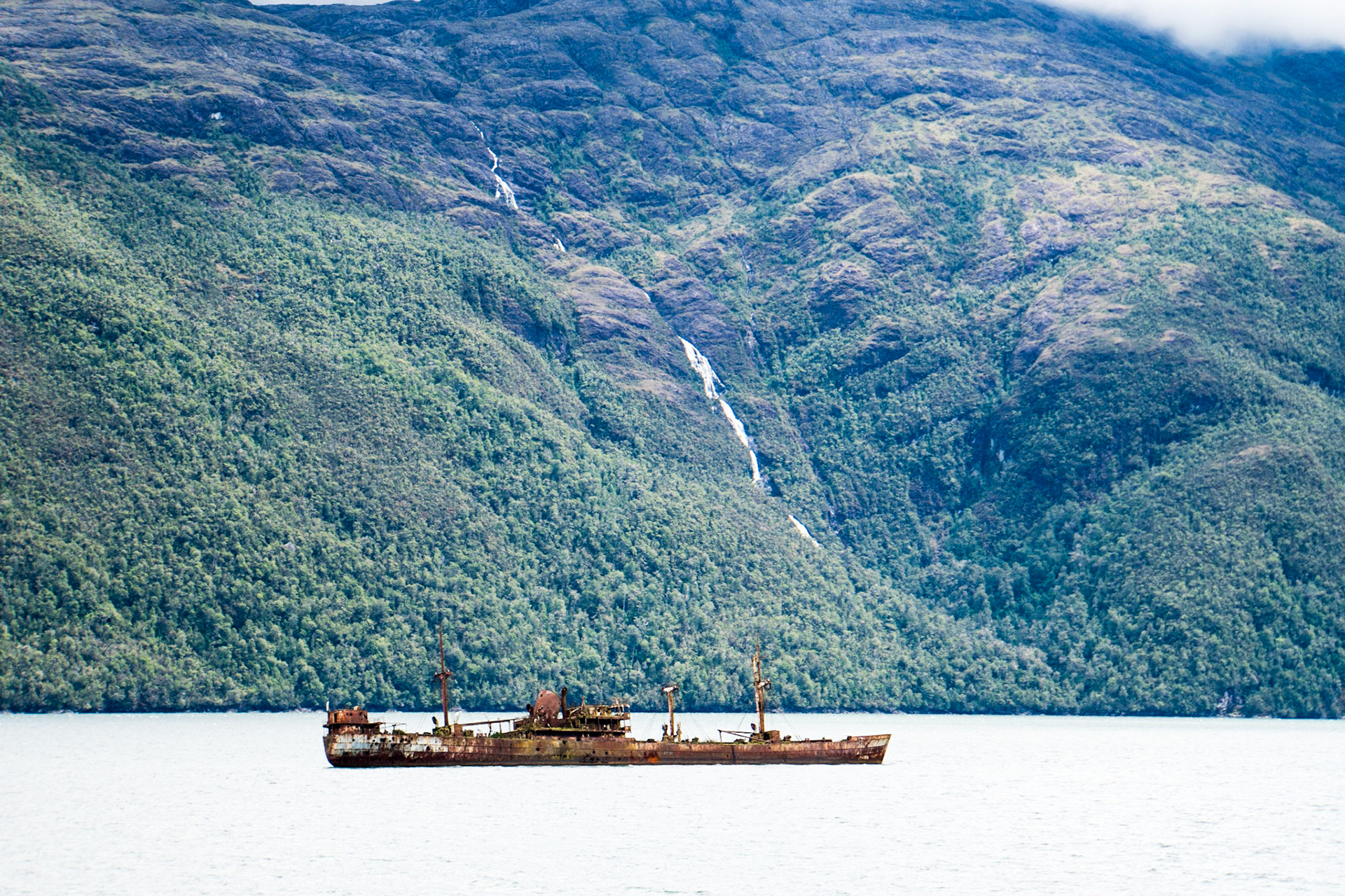 Messier wreck in the Fjords