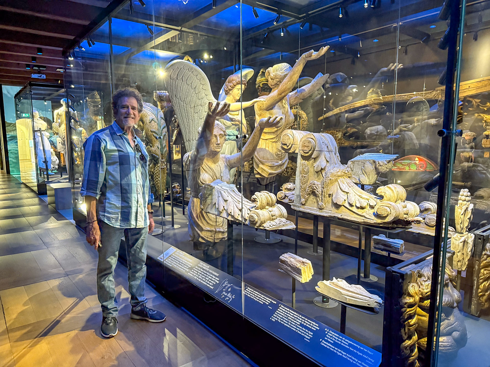 Figureheads at the museum