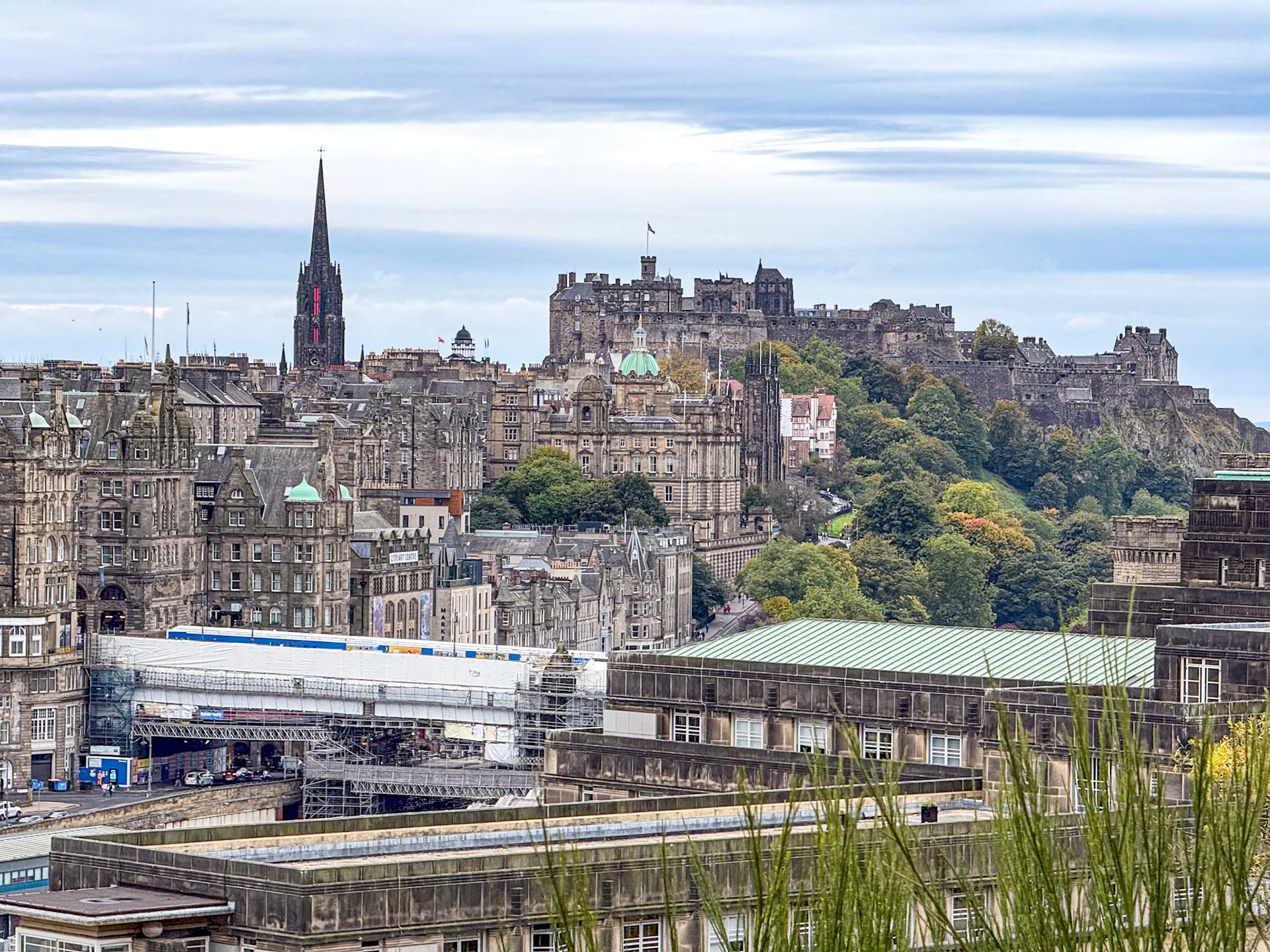 The view from Calton Hill